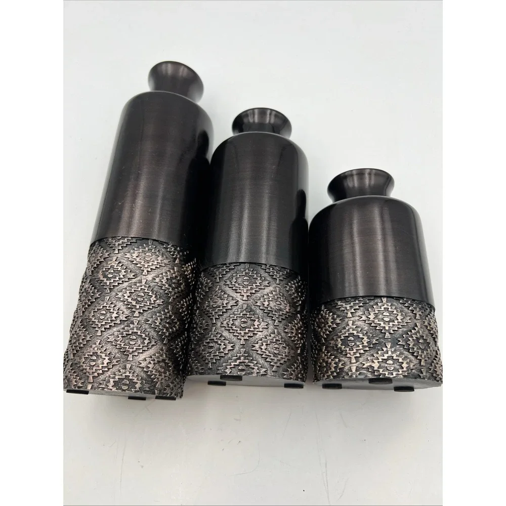 Dublin Brown Set of 3 Vases | Creative Scents Home Decor | Brown Vases | Elegant